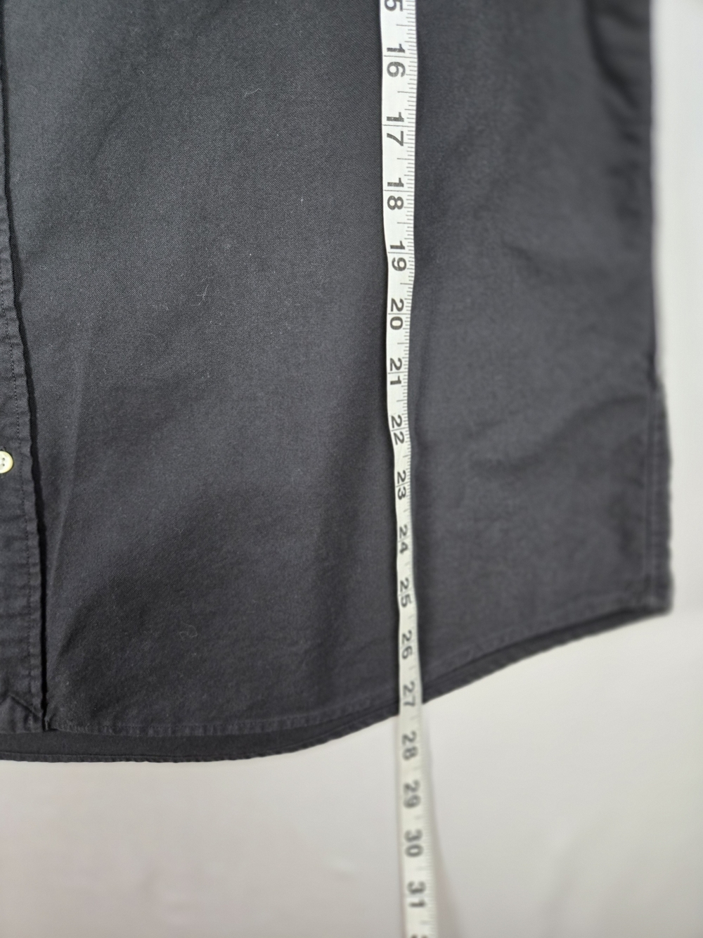 Polo Ralph Lauren Black Short Sleeve Button Down Shirt Classic Fit XL Red Pony - Picture 8 of 8